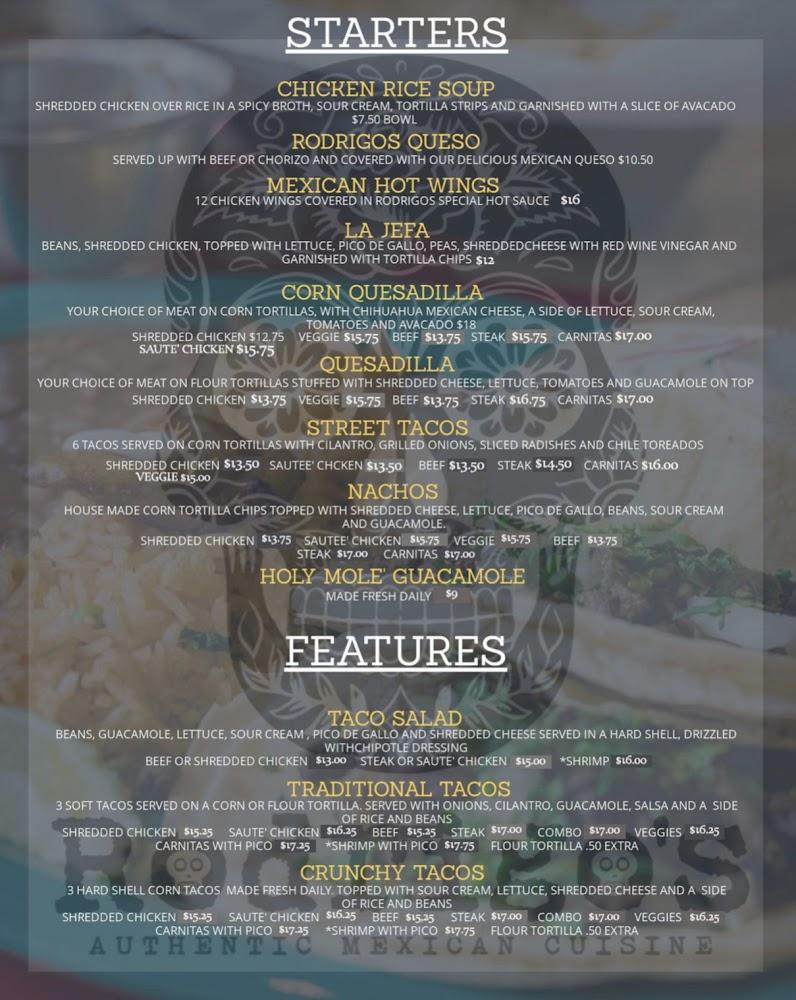 Rodrigo's Menu image 3